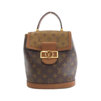 Louis Vuitton Brown Coated Canvas Backpack (Pre-Owned)