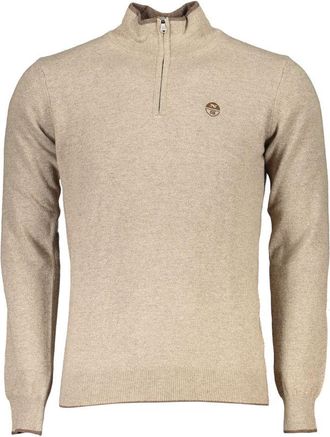 North Sails Beige Fabric Mens Mens Sweater