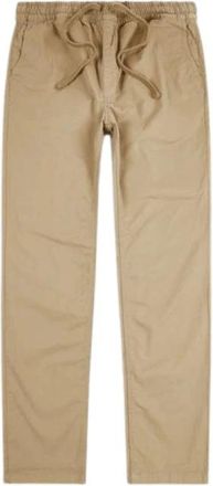 Vans Khaki Relaxte Elastische Broek - Heren - Straight fit broeken - Bruin - 2XS - Katoen - Broeken