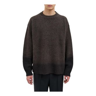 Paura Round-neck Knitwear, male, Brown, M, Maglia Girocollo Asia