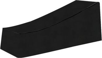 OEM Housse De Chaise Longue - Impermeable Coupe-vent Anti-uv - Pour Transat Ext&eacute;rieur - 210 X 75 X 40 X 80 Cm - Noir - 1 Pi&egrave;ce