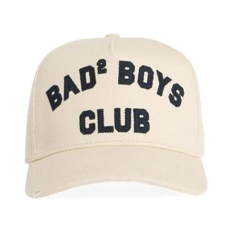 Dsquared2 Baseball Gabardine Cap - Heren - Petten - Beige - ONE Size - Katoen - Accessoires