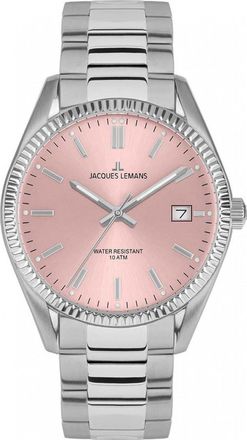 Jacques Lemans Womens 50-4G Ladies Derby Watch - Silver - One Size