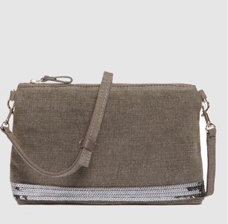 Vanessa Bruno Pochette Zipp&eacute;e Granit