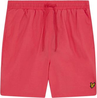 Lyle & Scott Effen Zwemshort - Heren - Strandmode - Roze - S - Polyester - Badmode