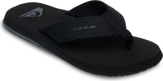 Quiksilver Sandale QUIKSILVER Monkey Wrench, Herren, Gr. 10 (43), schwarz 2, Obermaterial:Obermaterial: 90% Synthetik/10% Nylon-Textil, Futter: 100% Nylon-Textil