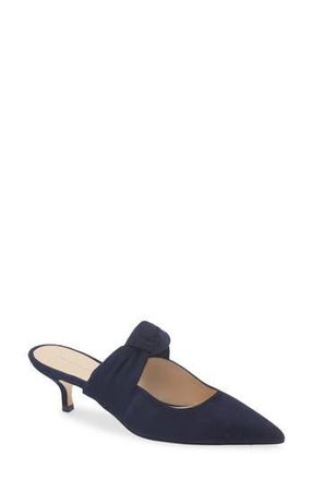 Stuart Weitzman Solange 50 Kitten Heel Mule in Nice Blue at Nordstrom Rack, Size 6.5