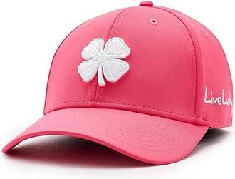 Black Clover Premium Clover 144 Hat Baseball Caps Raspberry Hat/3d White Clover : LG/XL, Polyester/Spandex