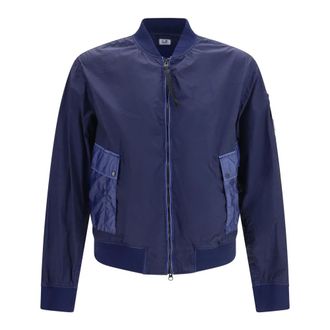 C.P. Company Giacca Bomber Bi-TM Mixed Lens - - Jackets - Uomo - Blu - S
