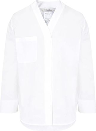 Max Mara Dames, Blouses & Shirts, Wit, Maat: XS