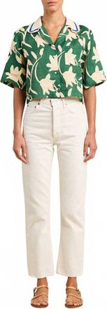 Trovata Thia Shirt Top In Madalena Floral