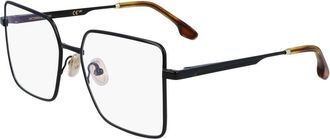 Victoria Beckham Black Metal Glasses Womens (Frames)