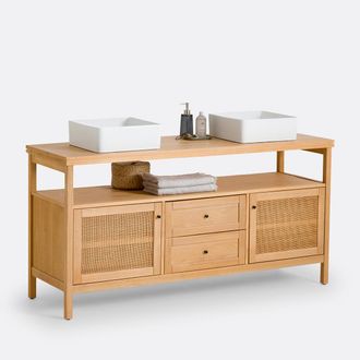 La Redoute Interieurs Dubbel wastafelmeubel L160 cm, Gabin