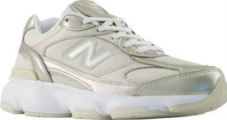 New Balance Womens 603 Shoes In Linen/light Gold Metallic