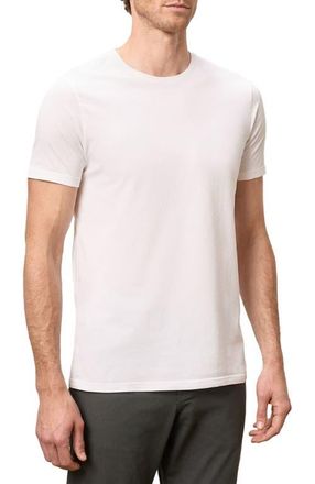 Pact Organic Cotton Mens Softspun Essential Crewneck Tee in White at Nordstrom, Size Xx-Large
