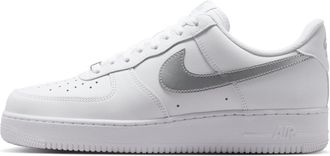Nike Mens Air Force 1 Low 07 White Metallic Silver