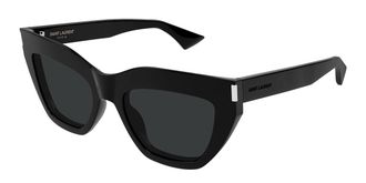 Saint Laurent SL 759 001 Womens Sunglasses Black Size 53