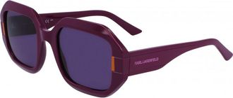 Karl Lagerfeld Womens KL6124S 53 541 Sunglasses - Purple - One Size