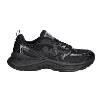 Emporio Armani Xk 446.X8X249 Sneakers - Heren - Sneakers - Zwart - 44 2/3 EU - Schoenen