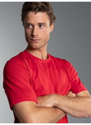 Trigema T-Shirt TRIGEMA TRIGEMA T-Shirt aus 100% Baumwolle, Herren, Gr. XXL, braun (kirsch), 100% Baumwolle, Basic, Shirts T-Shirt