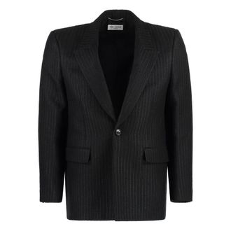 Saint Laurent Hombre, Chaquetas, Negro, Talla: M