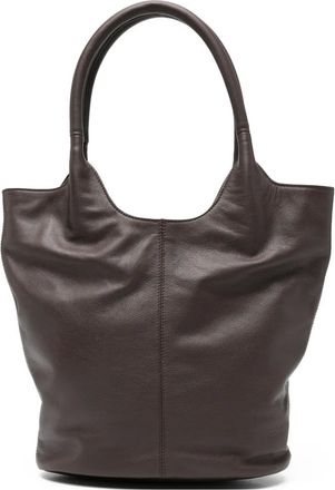 Vic Matié leather tote bag - Brown