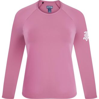 Vilebrequin Women Long Sleeves Rashguard Top Solid in Boudoir at Nordstrom, Size X-Small