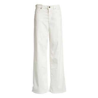 Pantaloni Torino Mujer, Pantalones, Blanco, Talla: W28