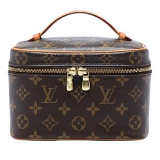 Louis Vuitton Pre-owned Cannes Vanity Case - Dames - Pre-owned - Bruin - Maat: ONE Size Leer