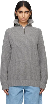 【MODERNIF】Yuo high neck half zip-up knit MUSINSA | WITH High neck half zip-up knit – navy