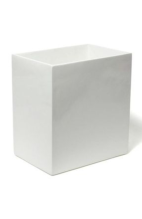 Jonathan Adler Lacquer Wastebasket in White at Nordstrom