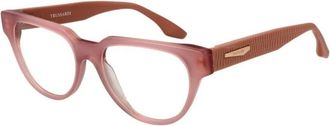 Trussardi Glasses, female, Pink, Size: ONE SIZE Elegant Glasses Frame with Hue