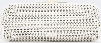 Alaia Ala&iuml;a Clutch Delta Small in pelle