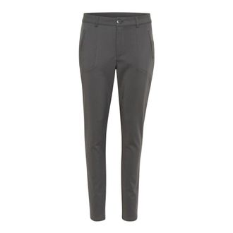 Kaffe Alea Broeken - Dames - Broeken - Grijs - Maat: 2XL Katoen