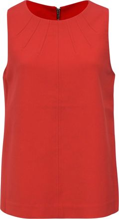 Diane Von Fürstenberg Diane Von Furstenberg Sleeveless Top in Red Polyester