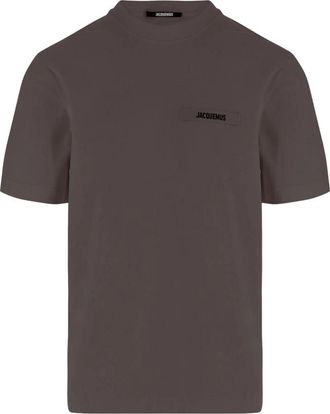 Jacquemus T-Shirts - Heren - T-shirts - Bruin - 2XL - Tops
