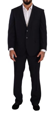 Domenico Tagliente Polyester Single Breasted Formal Mens Suit