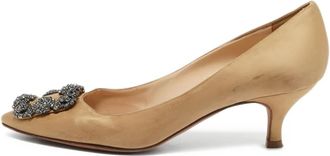 Manolo Blahnik Pumps Hangisi con decorazione Pre-owned 60mm - Toni neutri