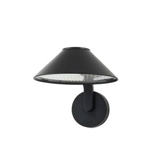 Lindby Lindby - L&aacute;mpara De Pared Led Exterior capelo En Negro Aluminio
