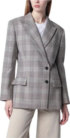 Anine Bing Aretha Blazer - Dames - Blazers - Bruin - M - Jassen