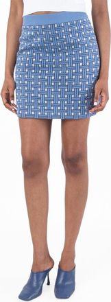Kenzo Elastic Waistband Mini Skirt, Size Medium