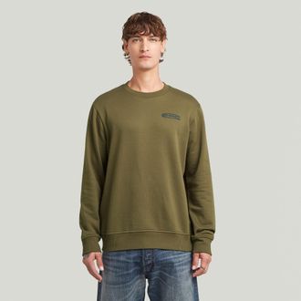 G-Star Old Skool Sweater - Groen - Heren