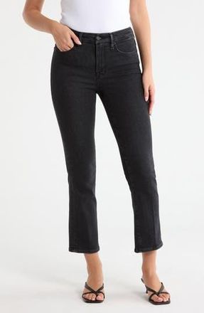 Good American Good Legs Ankle Straight Jeans in Black184 at Nordstrom Rack, Size 14