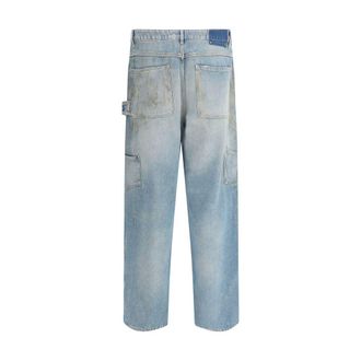 Golden Goose Mens Blue Cotton Jeans Denim Clothing