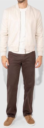 Monfrere Caine Straight Leg Jeans In Espresso