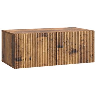 vidaXL Mueble Para Tv De Pared Madera Envejecida 78,5 X 41 X 30 Cm Vidaxl