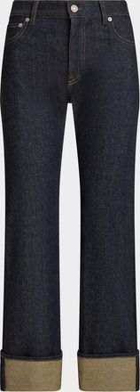 Ralph Lauren Collection Adderley Cuffed Slim Jeans