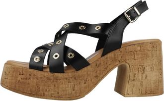 Porronet 3179P Sandalia Tacon - Dames - Sandalen met hakken - Zwart - 38 EU - Schoenen