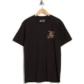 Volcom Pour Choices Graphic T-Shirt in Black at Nordstrom Rack, Size Xx-Large
