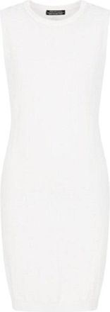 A|X Armani Exchange Fitted Midi Dress With Textured Fabric